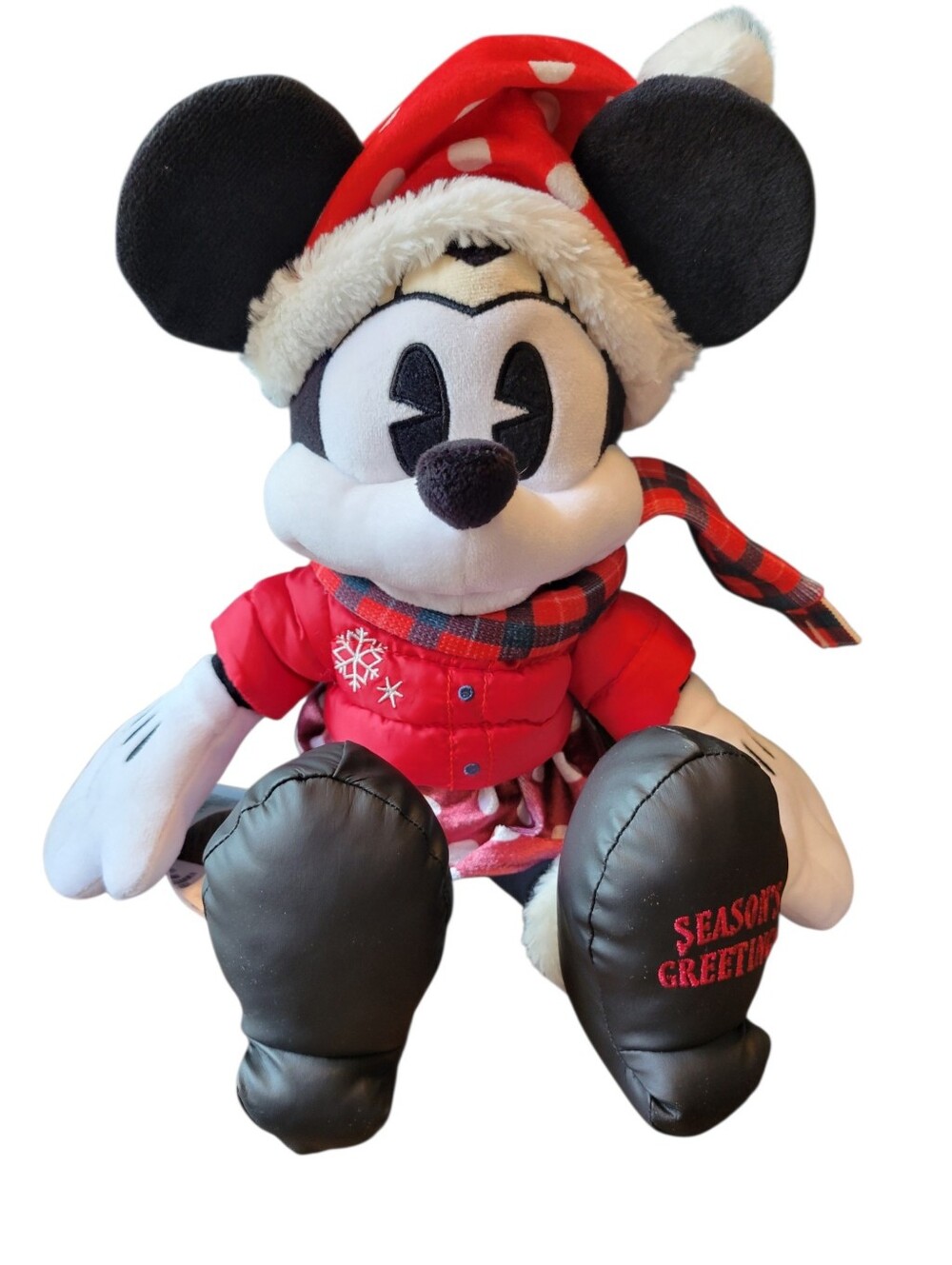 Disney Minnie Mouse Seasons Greetings Plush